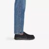 Scarpe slip-on da donna Orlene in pelle nera Scarpe slip-on da donna Orlene in pelle nera