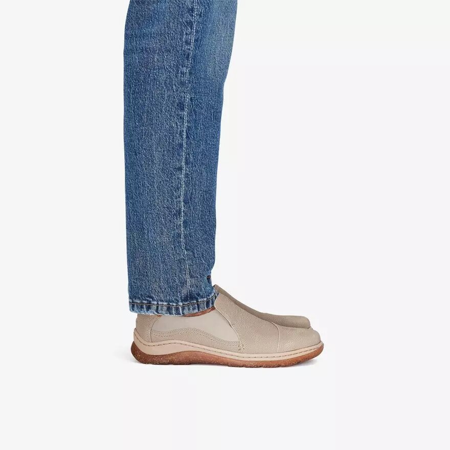 Scarpe slip-on da donna Orlene Slip Stone in nabuk Scarpe slip-on da donna Orlene Slip Stone in nabuk