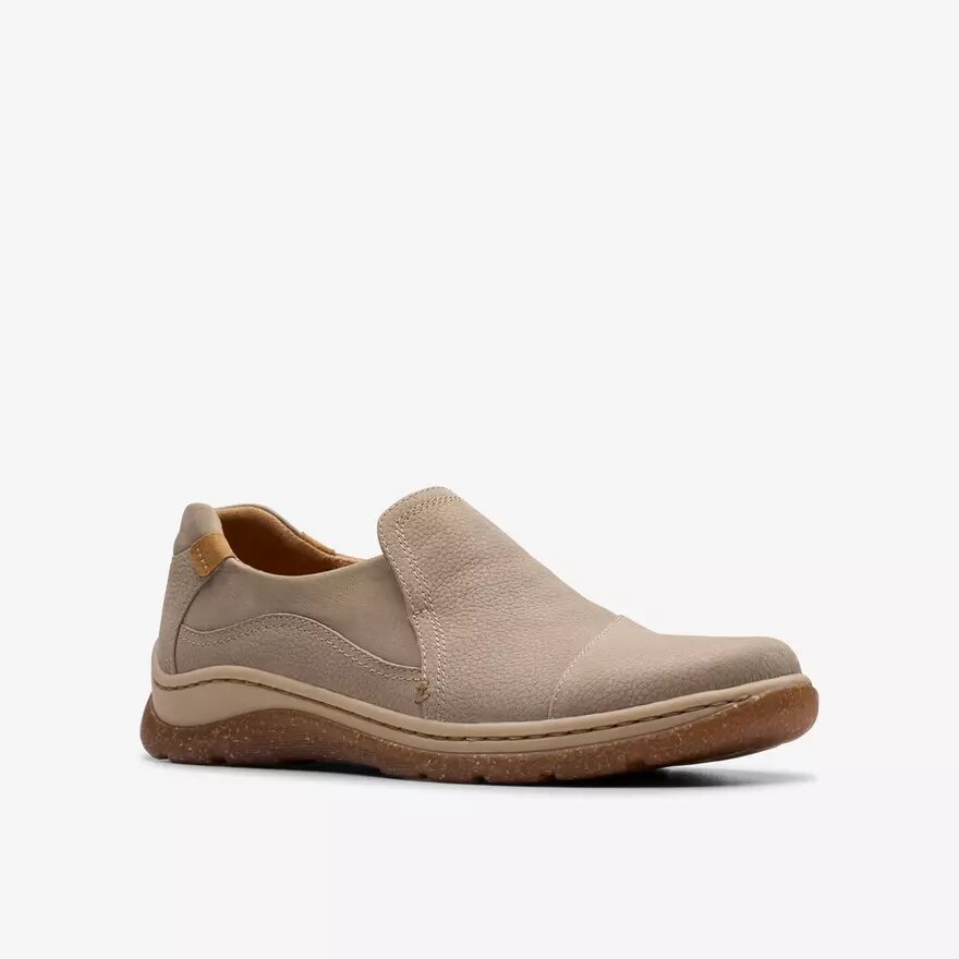 Scarpe slip-on da donna Orlene Slip Stone in nabuk Scarpe slip-on da donna Orlene Slip Stone in nabuk