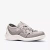 Scarpe slip-on da donna Solevana Step grigio chiaro Scarpe slip-on da donna Solevana Step grigio chiaro