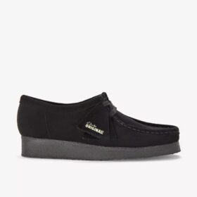 Scarpe Wallabee™ da donna in pelle scamosciata nera