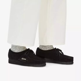 Scarpe Wallabee™ da donna in pelle scamosciata nera