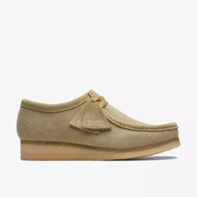 Scarpe Wallabee™ da uomo in pelle scamosciata color acero