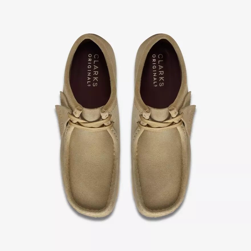 Scarpe Wallabee™ da uomo in pelle scamosciata color acero Scarpe Wallabee™ da uomo in pelle scamosciata color acero