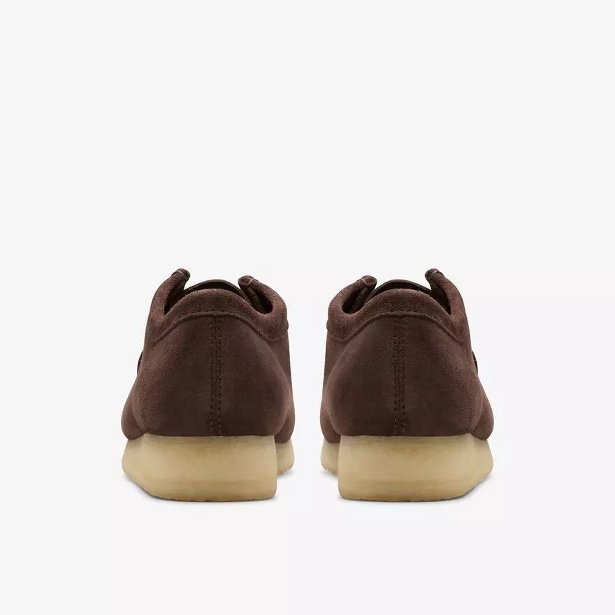 Scarpe Wallabee™ da uomo in pelle scamosciata marrone scuro Scarpe Wallabee™ da uomo in pelle scamosciata marrone scuro