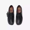 Scarpe Wallabee™ per bambini più grandi in pelle nera Scarpe Wallabee™ per bambini più grandi in pelle nera