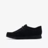 Scarpe Wallabee per bambini più grandi in pelle scamosciata nera Scarpe Wallabee per bambini più grandi in pelle scamosciata nera