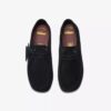 Scarpe Wallabee per bambini più grandi in pelle scamosciata nera Scarpe Wallabee per bambini più grandi in pelle scamosciata nera