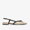 Sensa15 Bow da donna in pelle color crema con Slingback Sensa15 Bow da donna in pelle color crema con Slingback