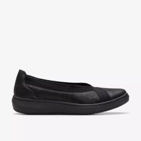Slip-on da donna Breezesky Air in tessuto nero
