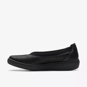 Slip-on da donna Breezesky Air in tessuto nero