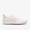 Slip-on da donna Nalle Step in maglia bianca Slip-on da donna Nalle Step in maglia bianca