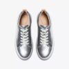 Sneakers da donna Hollyhock Walk in pelle argentata