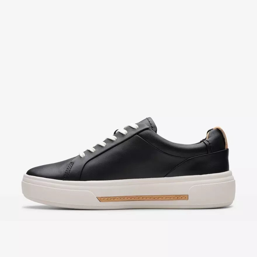 Sneakers da donna Hollyhock Walk in pelle nera Sneakers da donna Hollyhock Walk in pelle nera