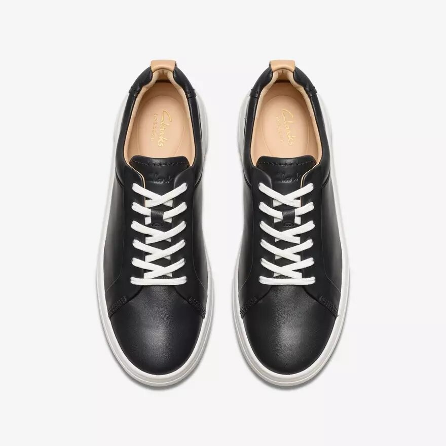 Sneakers da donna Hollyhock Walk in pelle nera Sneakers da donna Hollyhock Walk in pelle nera