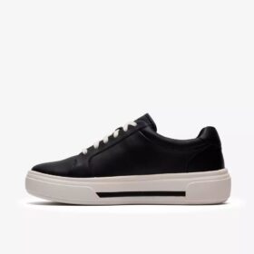 Sneakers da donna Hollyrose Zip in pelle nera Sneakers da donna Hollyrose Zip in pelle nera