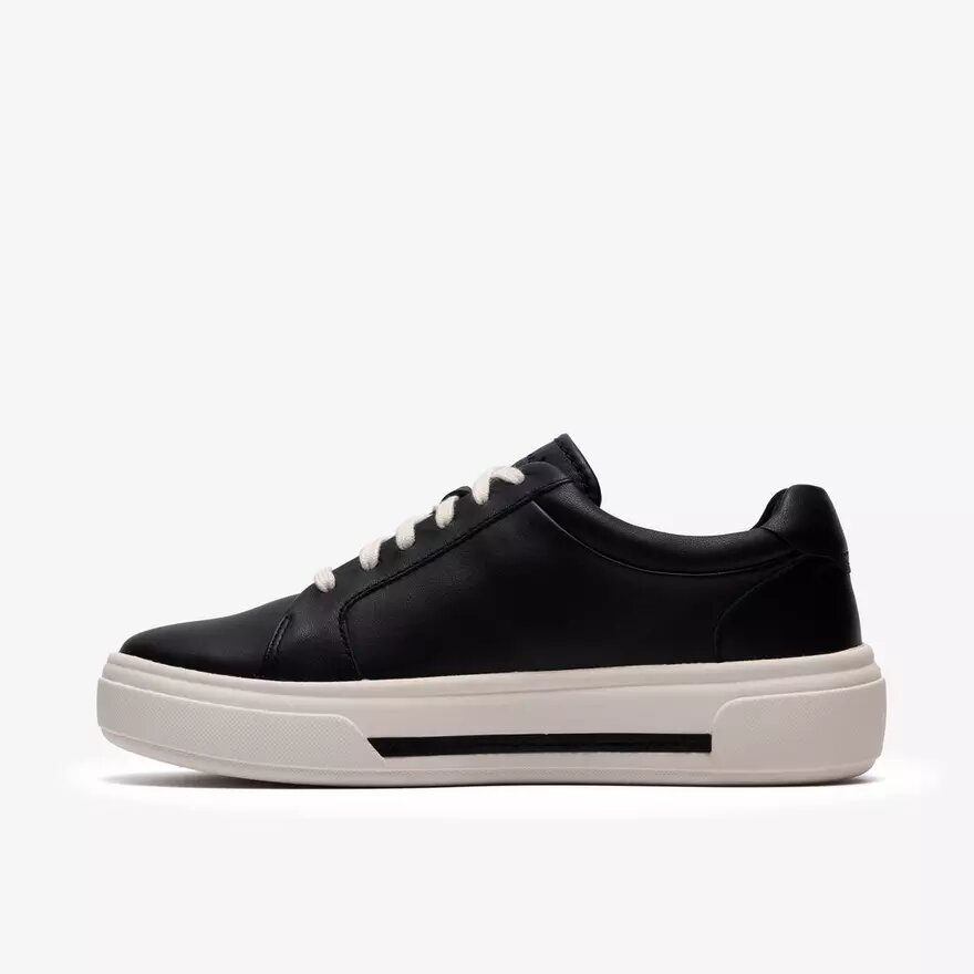 Sneakers da donna Hollyrose Zip in pelle nera Sneakers da donna Hollyrose Zip in pelle nera