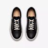 Sneakers da donna Hollyrose Zip in pelle nera Sneakers da donna Hollyrose Zip in pelle nera