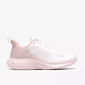 Sneakers da donna Izza Knit 2 in combinazione di rosa chiaro