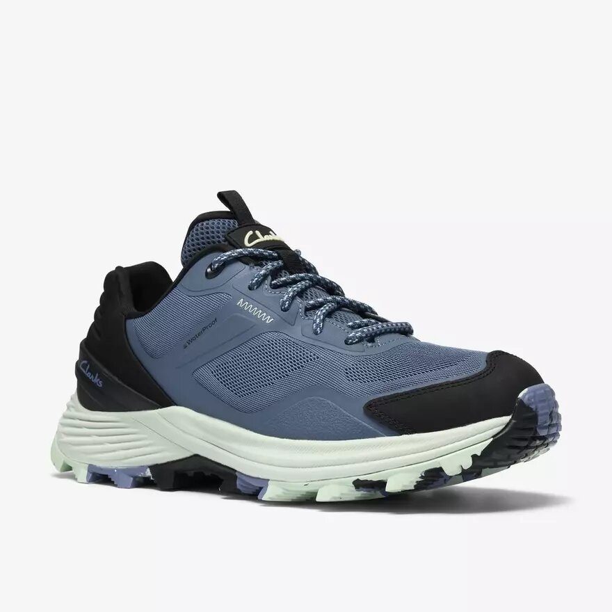 Sneakers da donna Laila Trail2 impermeabili blu a combinazioni di colori Sneakers da donna Laila Trail2 impermeabili blu a combinazioni di colori