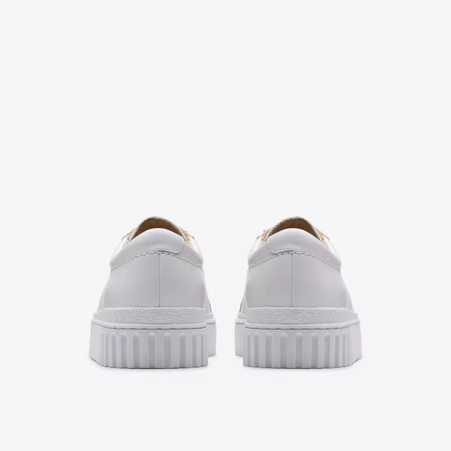Sneakers da donna Mayhill Walk in pelle bianca Sneakers da donna Mayhill Walk in pelle bianca