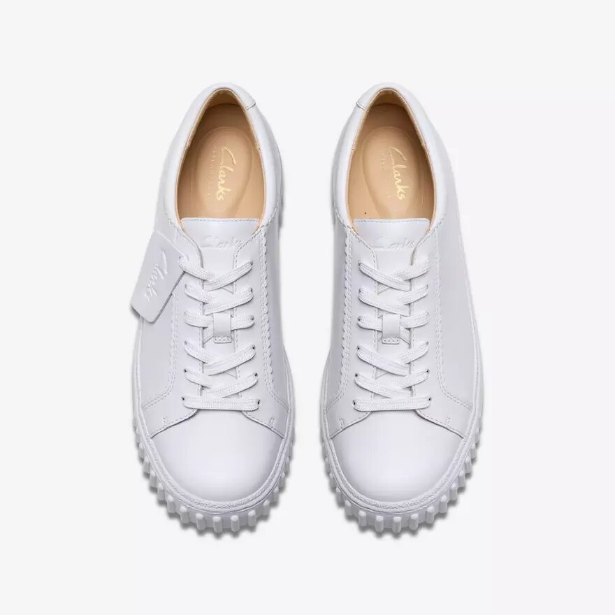 Sneakers da donna Mayhill Walk in pelle bianca Sneakers da donna Mayhill Walk in pelle bianca