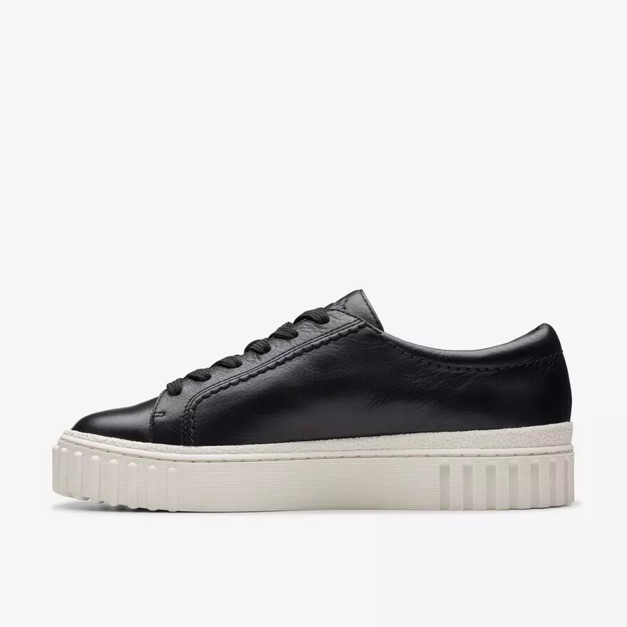 Sneakers da donna Mayhill Walk in pelle nera Sneakers da donna Mayhill Walk in pelle nera
