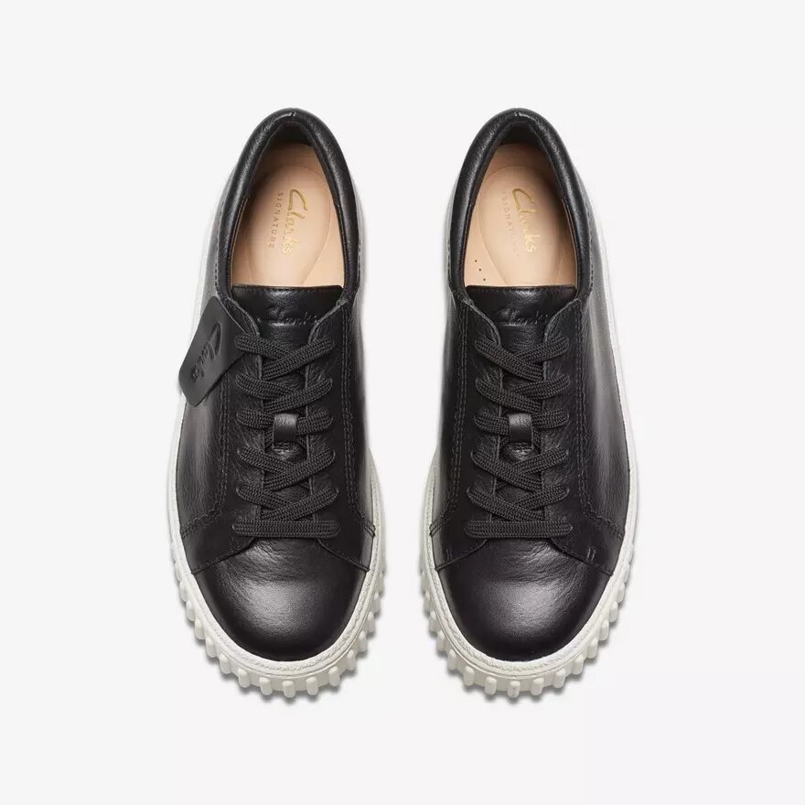 Sneakers da donna Mayhill Walk in pelle nera Sneakers da donna Mayhill Walk in pelle nera