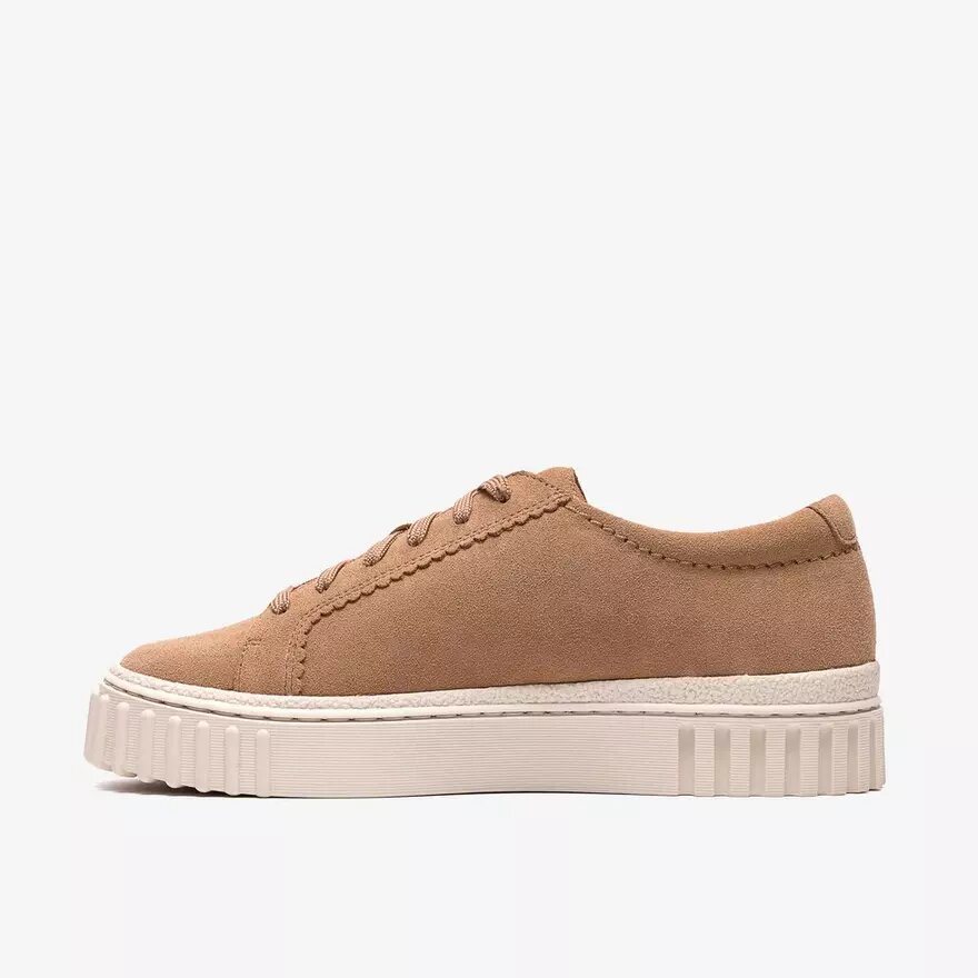 Sneakers da donna Mayhill Walk in pelle scamosciata beige Sneakers da donna Mayhill Walk in pelle scamosciata beige