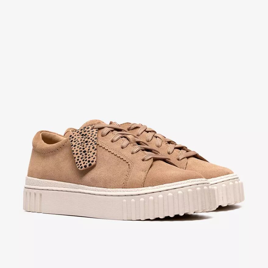 Sneakers da donna Mayhill Walk in pelle scamosciata beige Sneakers da donna Mayhill Walk in pelle scamosciata beige