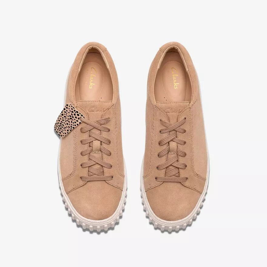 Sneakers da donna Mayhill Walk in pelle scamosciata beige Sneakers da donna Mayhill Walk in pelle scamosciata beige
