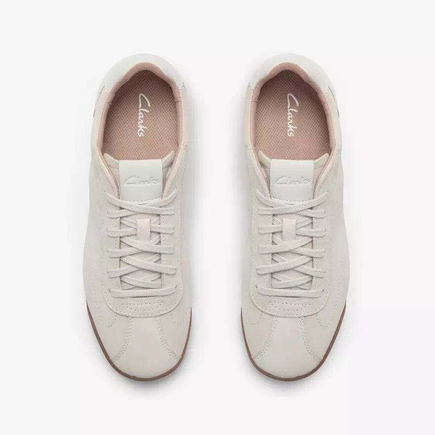Sneakers da donna Moritz Lo2 in pelle scamosciata bianco sporco Sneakers da donna Moritz Lo2 in pelle scamosciata bianco sporco