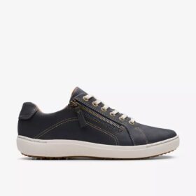 Sneakers da donna Nalle Lace in nabuk blu navy