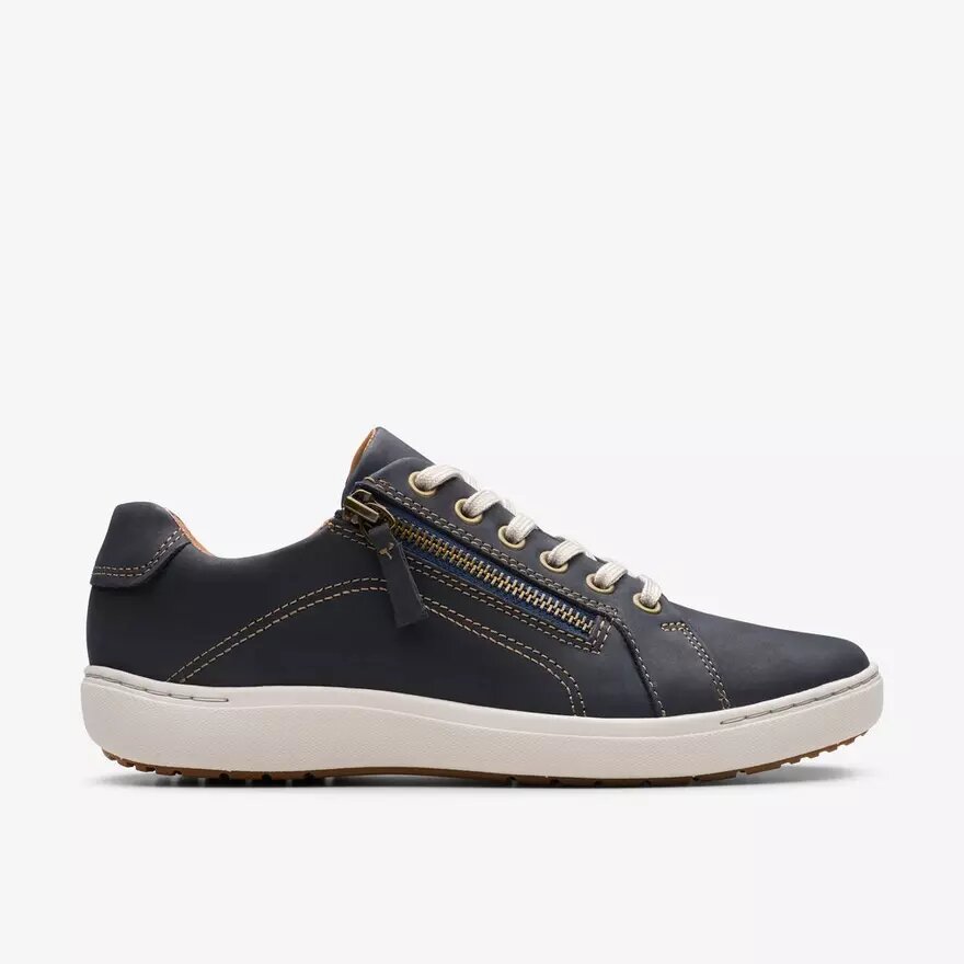 Sneakers da donna Nalle Lace in nabuk blu navy Sneakers da donna Nalle Lace in nabuk blu navy