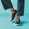 Sneakers da donna Nalle Lace in nabuk blu navy Sneakers da donna Nalle Lace in nabuk blu navy