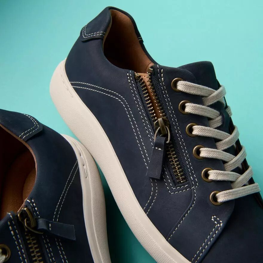 Sneakers da donna Nalle Lace in nabuk blu navy Sneakers da donna Nalle Lace in nabuk blu navy