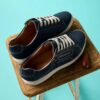 Sneakers da donna Nalle Lace in nabuk blu navy Sneakers da donna Nalle Lace in nabuk blu navy
