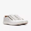 Sneakers da donna Nalle Lace in pelle bianca Sneakers da donna Nalle Lace in pelle bianca