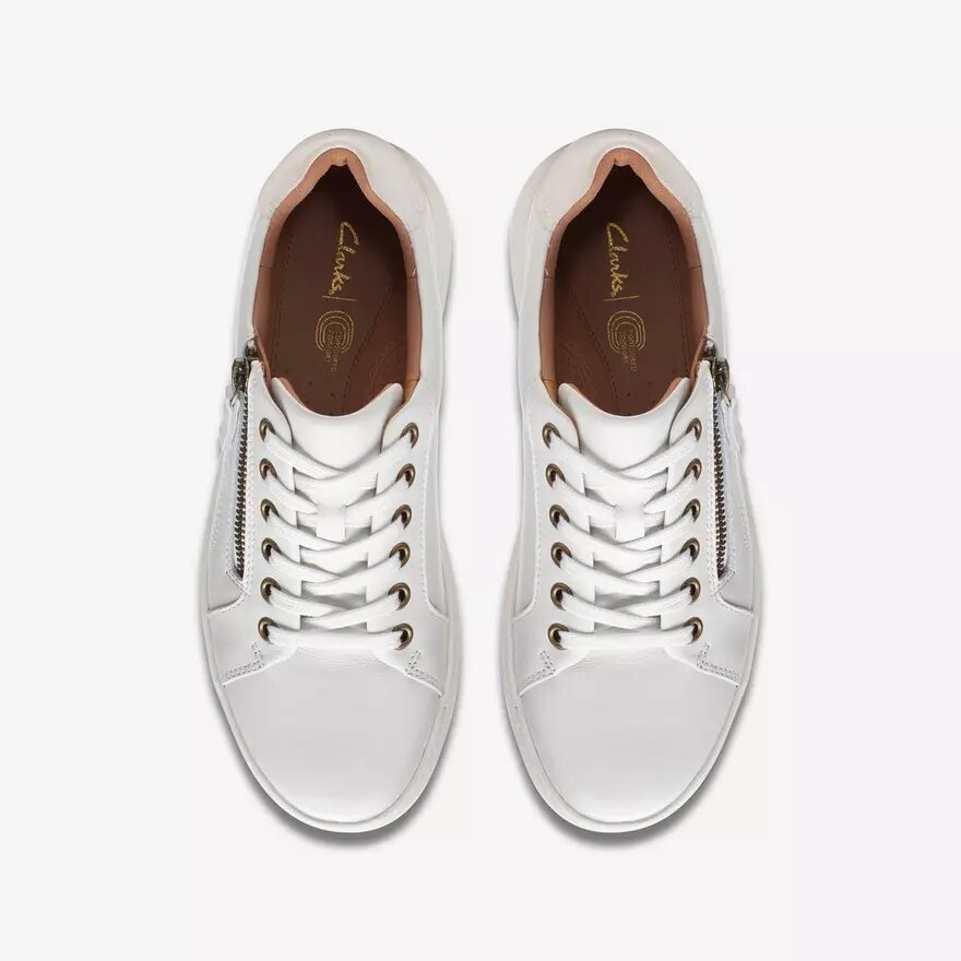 Sneakers da donna Nalle Lace in pelle bianca Sneakers da donna Nalle Lace in pelle bianca
