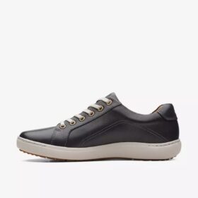 Sneakers da donna Nalle Lace in pelle nera