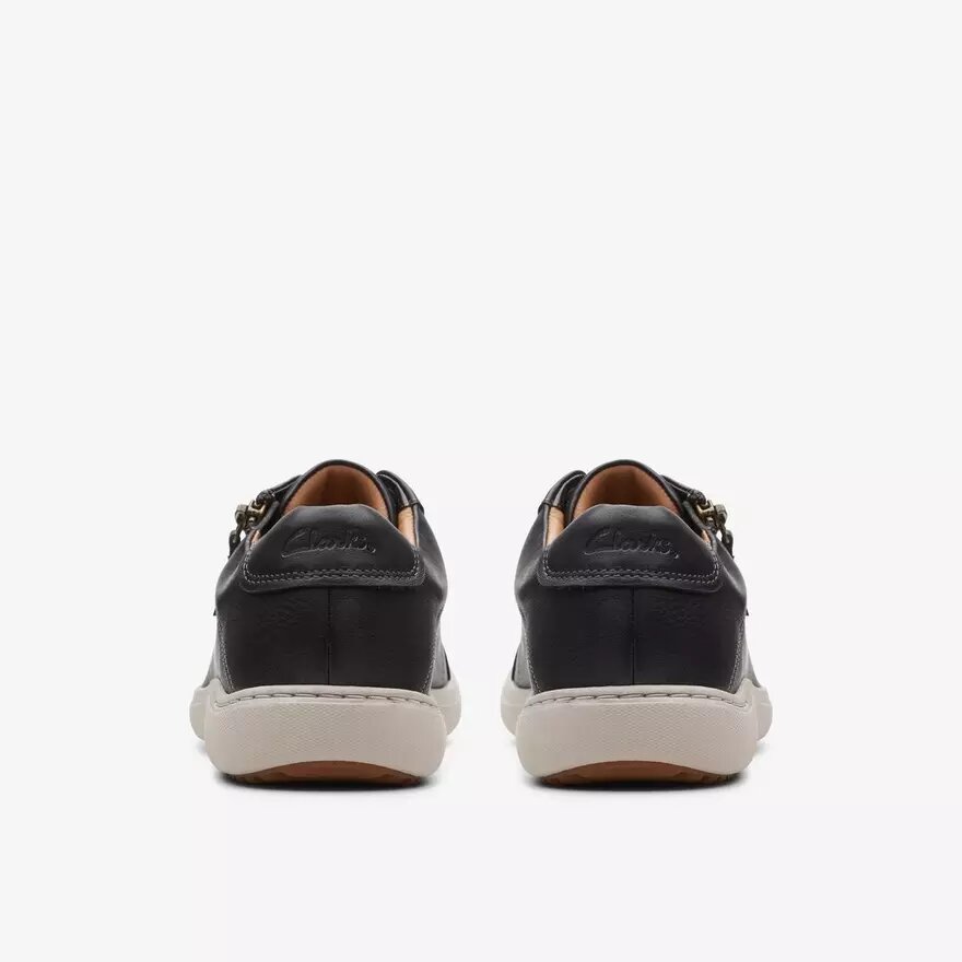 Sneakers da donna Nalle Lace in pelle nera Sneakers da donna Nalle Lace in pelle nera