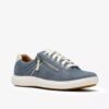 Sneakers da donna Nalle Zen in nabuk blu