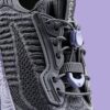 Sneakers da donna Pace Rise in combinazione di materiali neri Sneakers da donna Pace Rise in combinazione di materiali neri
