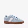 Sneakers da donna Seco Speed 2 in pelle scamosciata azzurra