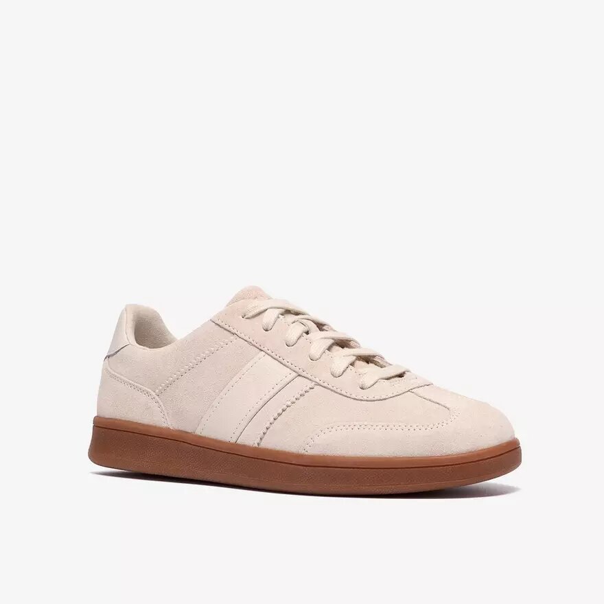 Sneakers da donna Seco Speed 2 in pelle scamosciata bianco sporco Sneakers da donna Seco Speed 2 in pelle scamosciata bianco sporco