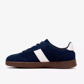 Sneakers da donna Seco Speed2 in pelle scamosciata blu navy