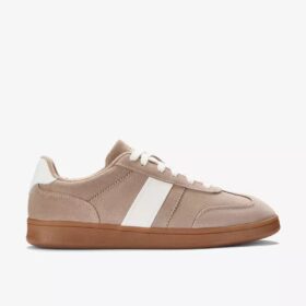 Sneakers da donna Seco Speed2 in pelle scamosciata marrone chiaro
