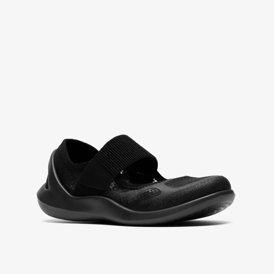 Sneakers da donna Solevana con cinturino, colore nero Sneakers da donna Solevana con cinturino, colore nero