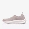 Sneakers da donna Solevana in maglia grigio chiaro Sneakers da donna Solevana in maglia grigio chiaro