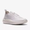 Sneakers da donna Solevana in pelle bianca